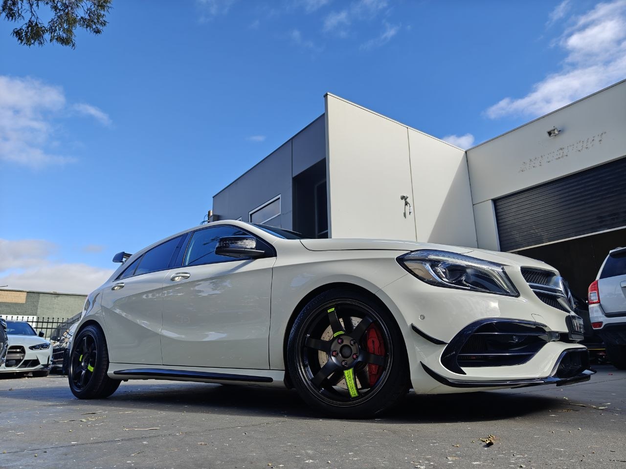 Mercedes-AMG A45 W176 Wheel Fitment Guide TE37SAGA SL Adelaide