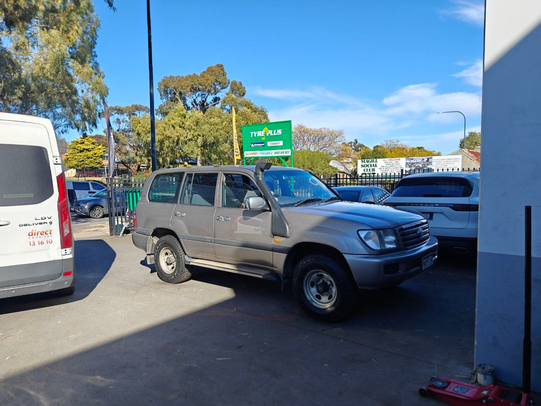 LandCruiser 100 Series Tyre Wear and Alignment FAQ Falken AT4W Adelaide
