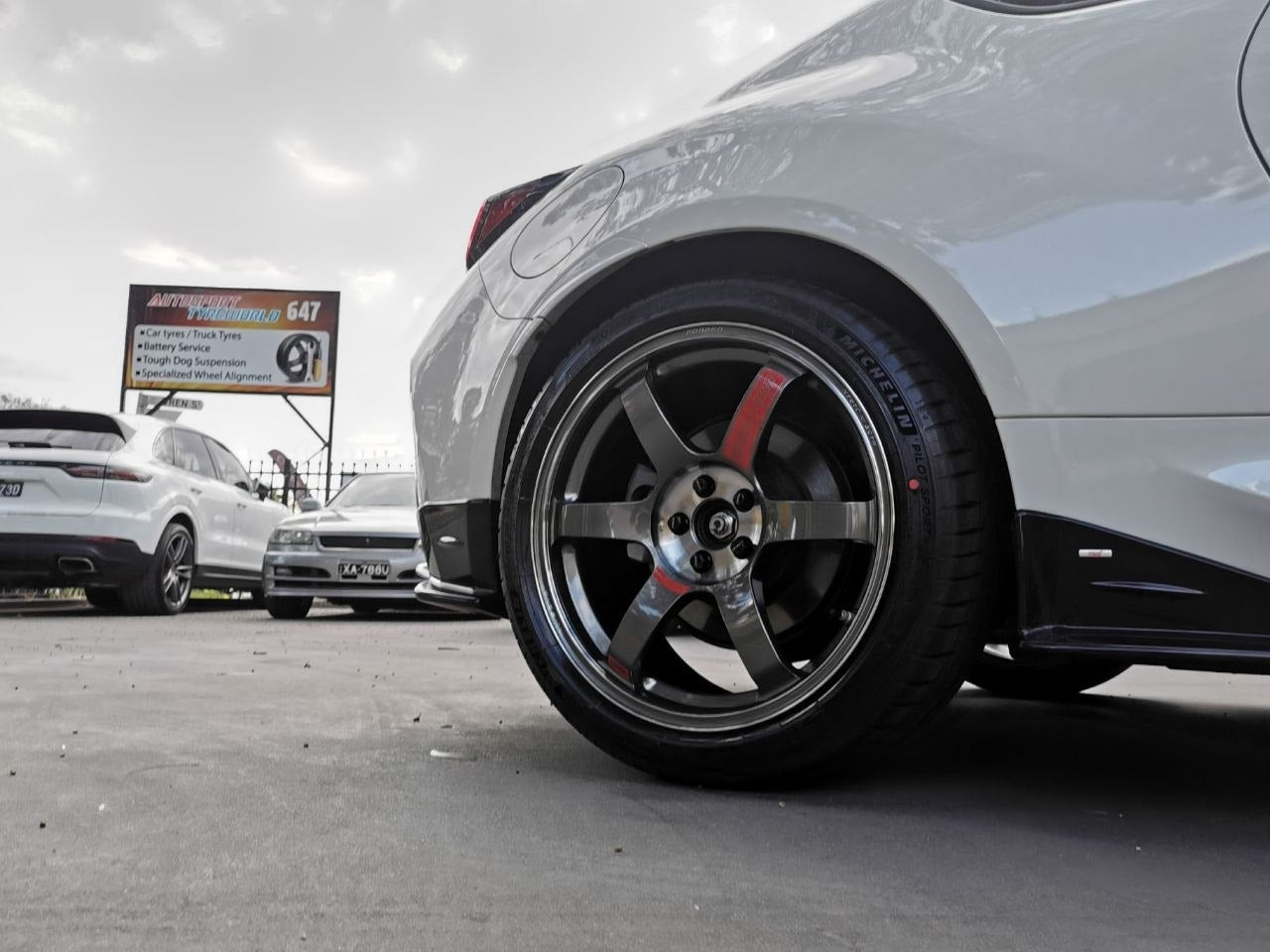 Subaru BRZ 18x8.5 +45 5x100 Wheel Fitment Guide Adelaide