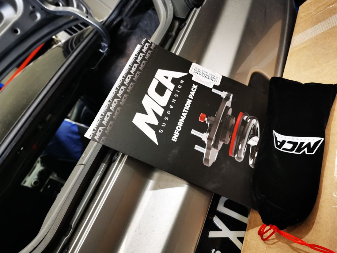 MCA RED Coilover Kit Install for Nissan Silvia S15 Adelaide