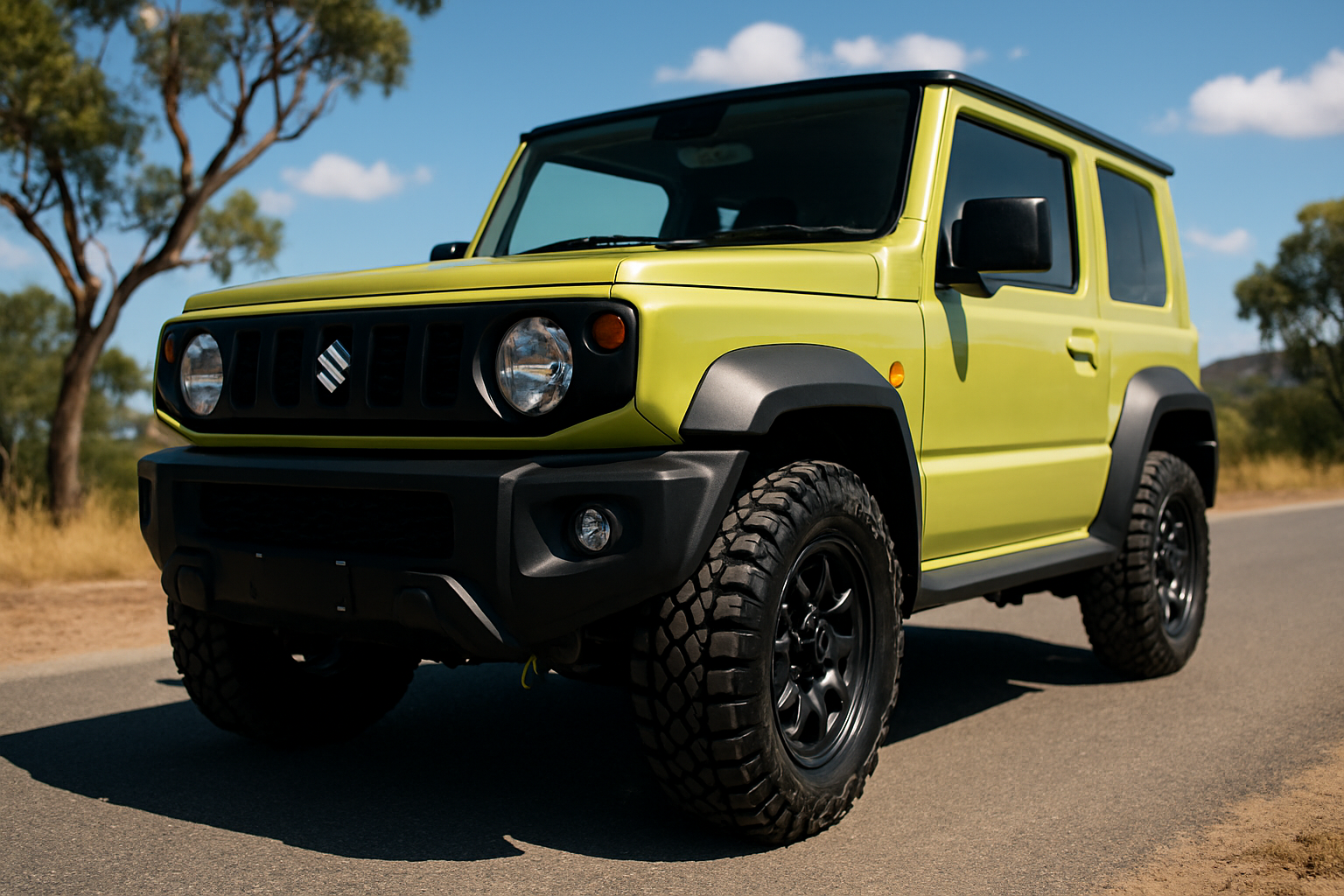 Suzuki Jimny 2018-2027 Tyre Size Guide for Adelaide Drivers