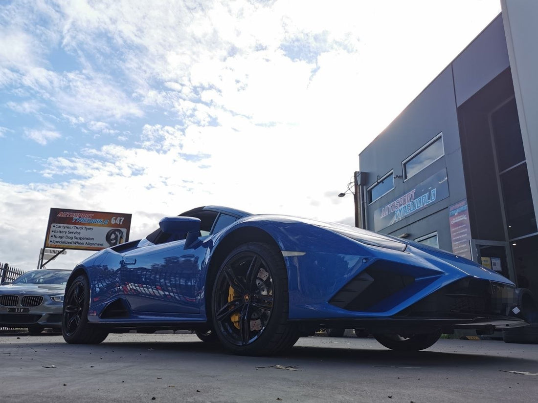 Lamborghini Huracan Spyder Staggered Pirelli P Zero Fitment Adelaide
