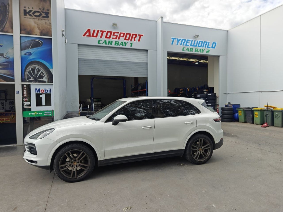 Porsche Cayenne 285/40R21 Front and 315/35R21 Rear Tyre Setup