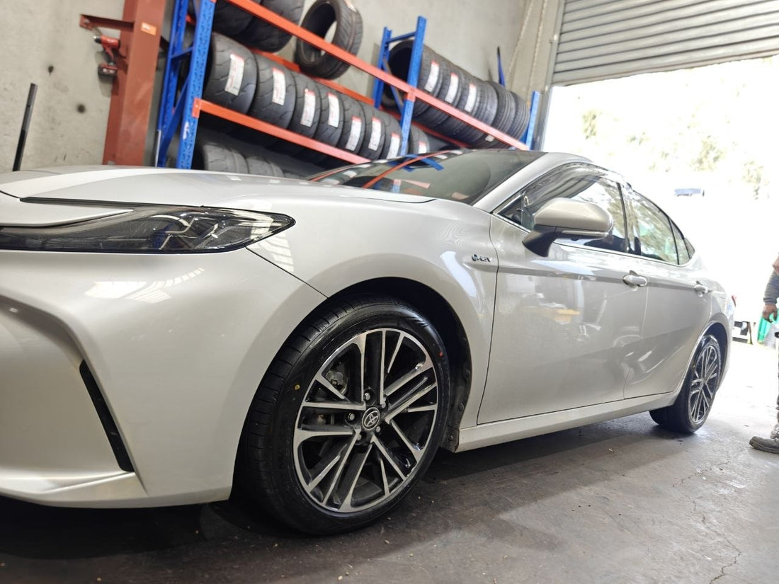 Toyota Camry 235/45R18 Dunlop Sport Maxx 060+ Tyres Fitted in Adelaide