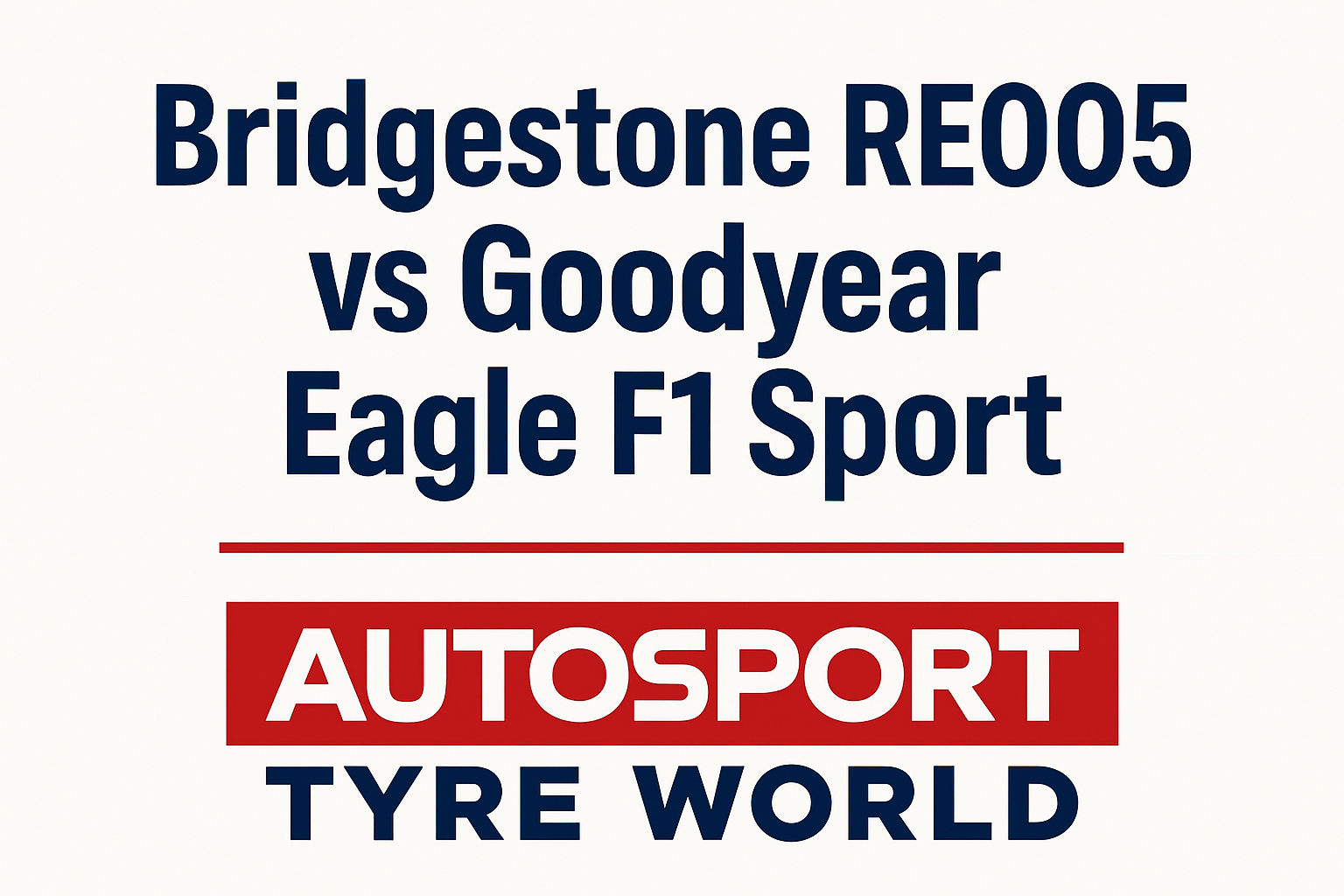 Bridgestone RE005 vs Goodyear Eagle F1 Sport Review for Adelaide Drivers