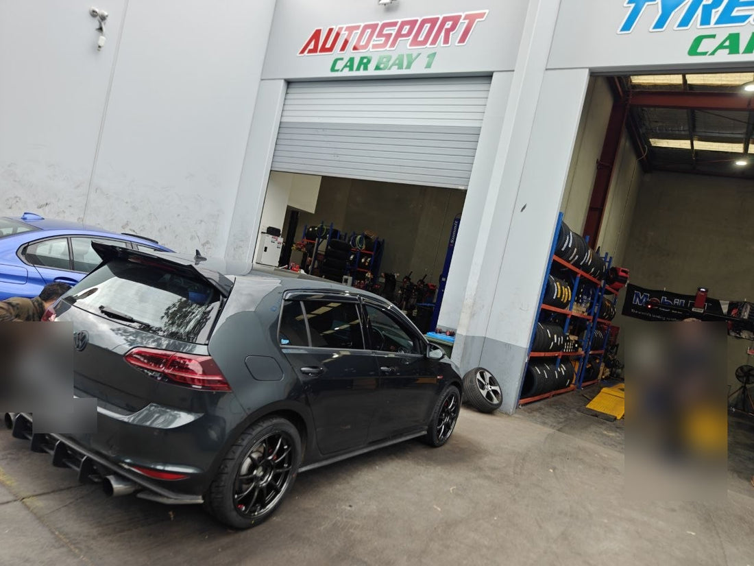 VW Golf GTI RAYS and Yokohama Workshop Case Study in Magill