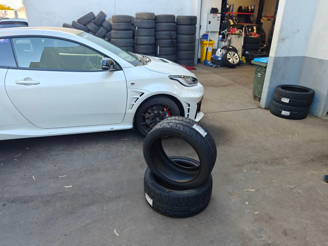 Toyota GR Yaris Four-Wheel Alignment After AD09 Tyres