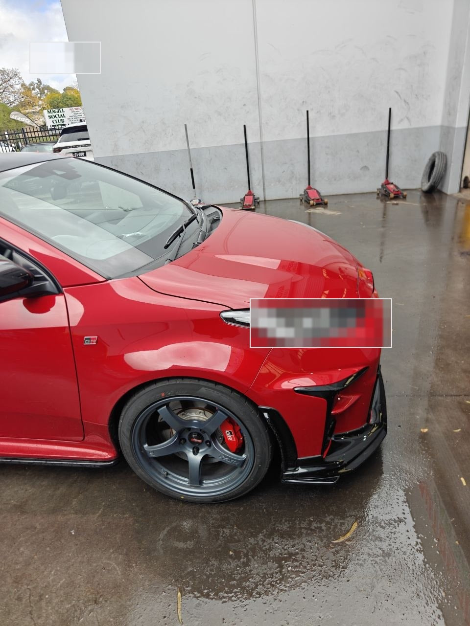 Toyota GR Yaris Wheel and Tyre Balancing Adelaide: RAYS 57CR and AD09