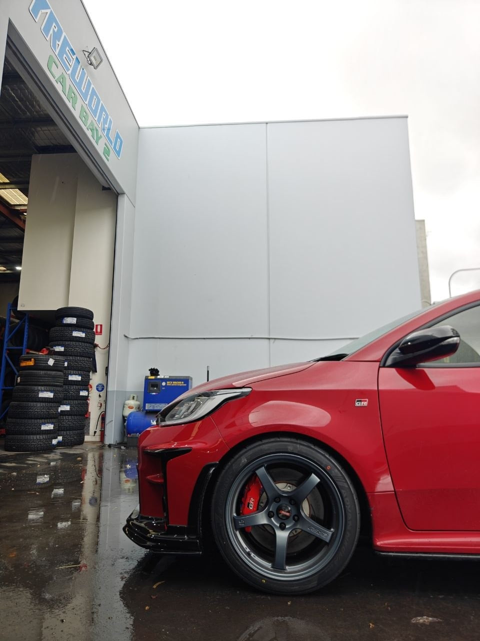 Toyota GR Yaris 5x114.3 Wheels: RAYS Gram Lights 57CR Adelaide