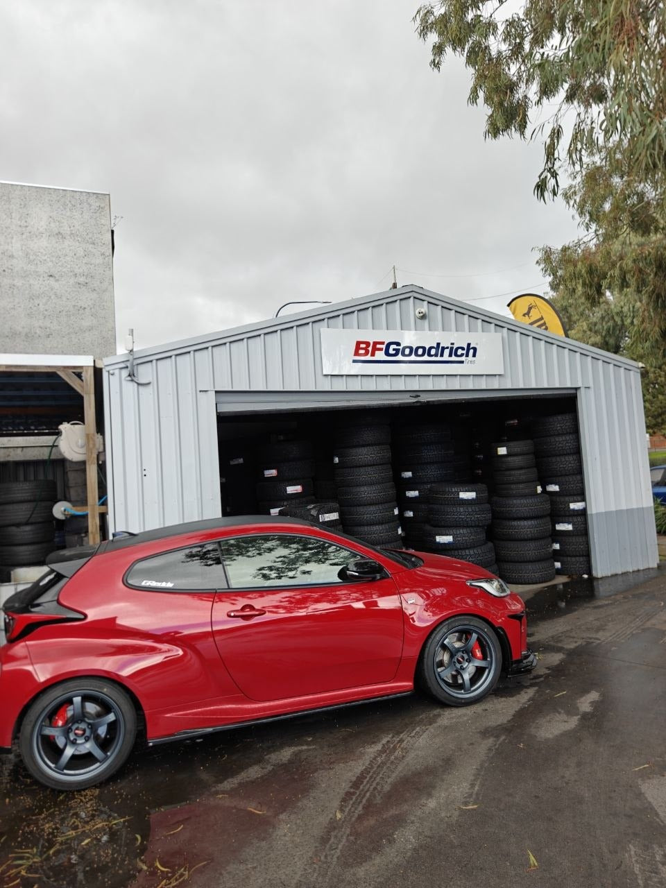 Toyota GR Yaris Performance Wheel Package Adelaide: 57CR and AD09
