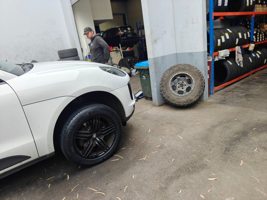 Why Four-Wheel Alignment Matters After New Continental Tyres on a Porsche Macan