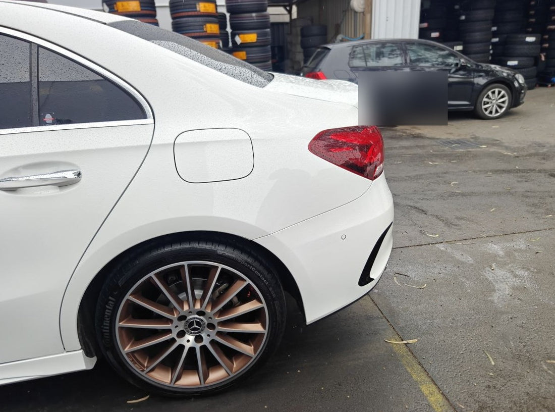 Mercedes-Benz A200 Continental SC5 SSR Tyres and Wheel Alignment Magill