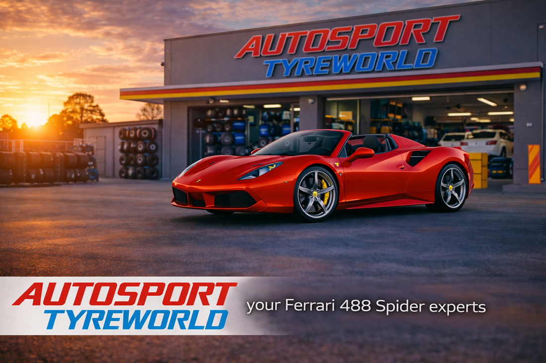 Ferrari 488 Spider Tyre Size, Wheel Specs, PCD, Centre Bore & Torque Guide | Adelaide