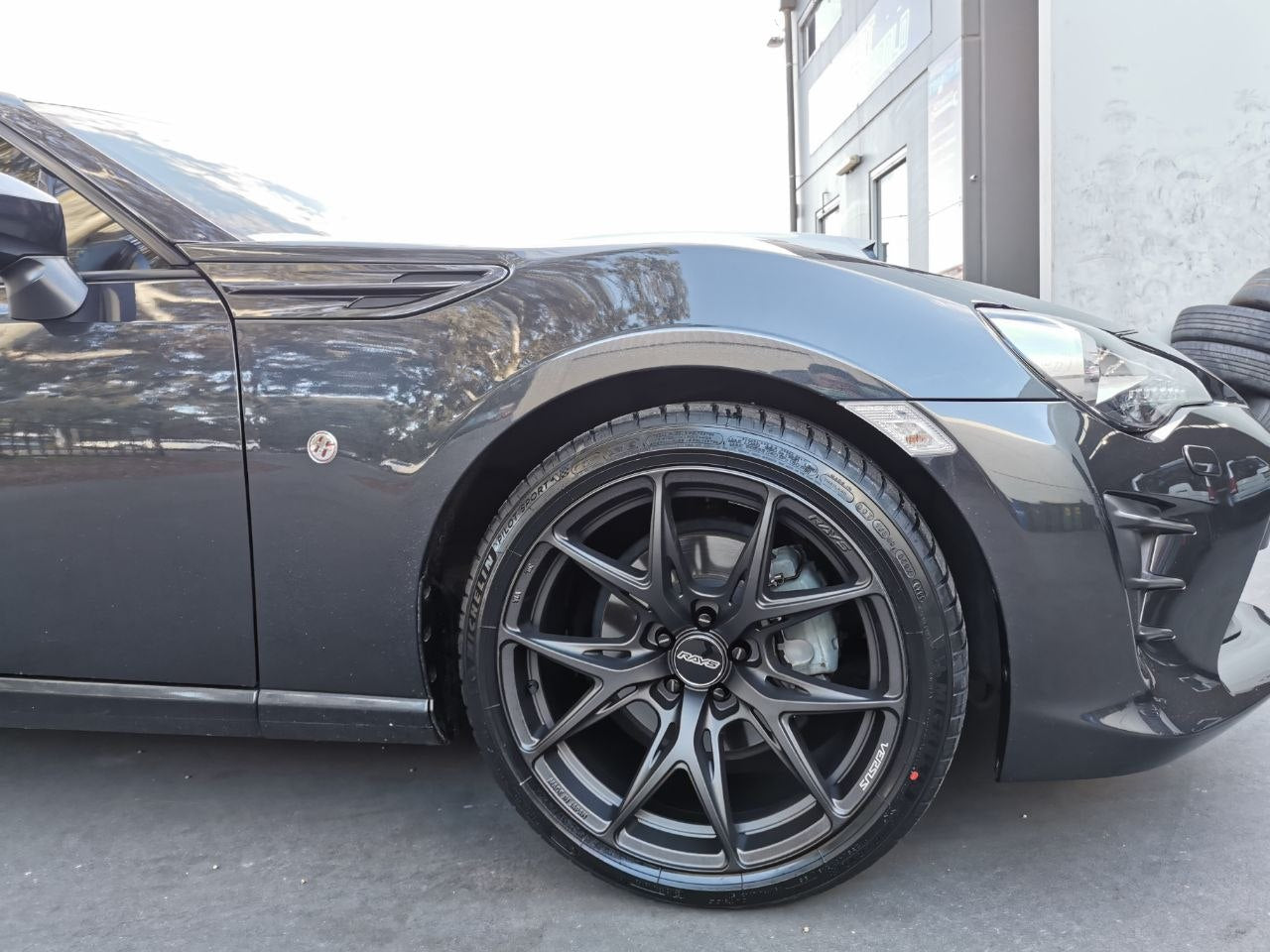 Toyota 86 Rays VV21S Wheels and Michelin PS5 Tyres Adelaide
