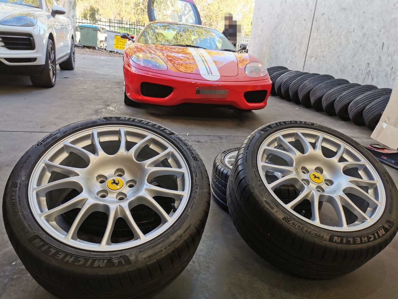 Michelin Pilot Sport 4S for Ferrari 360 Adelaide Fitment Case Study