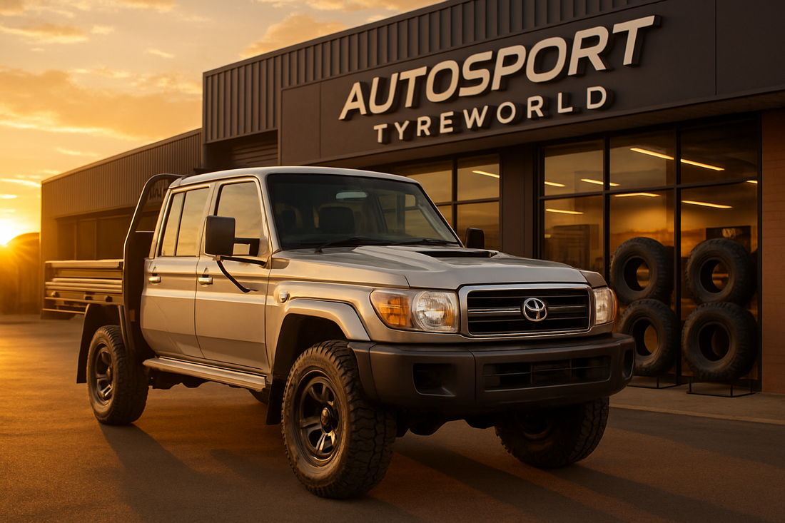 Toyota LandCruiser 79 Series Dual Cab 2017-2026 Tyre Size Guide for Adelaide Drivers