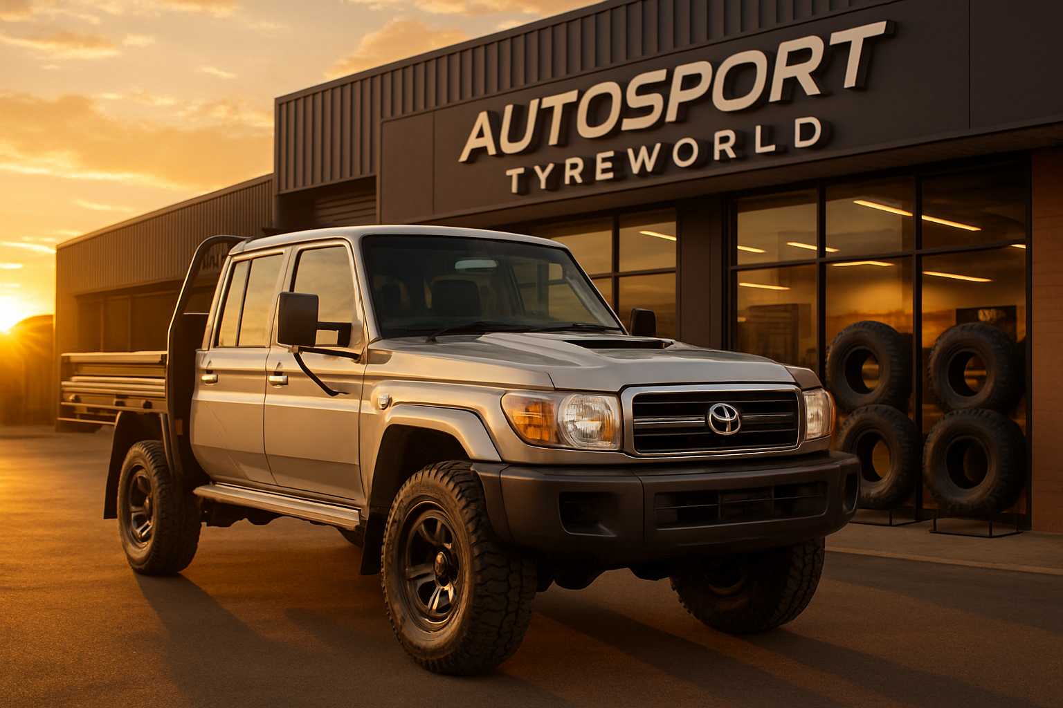 Toyota LandCruiser 79 Series Dual Cab 2017-2026 Tyre Size Guide for Adelaide Drivers
