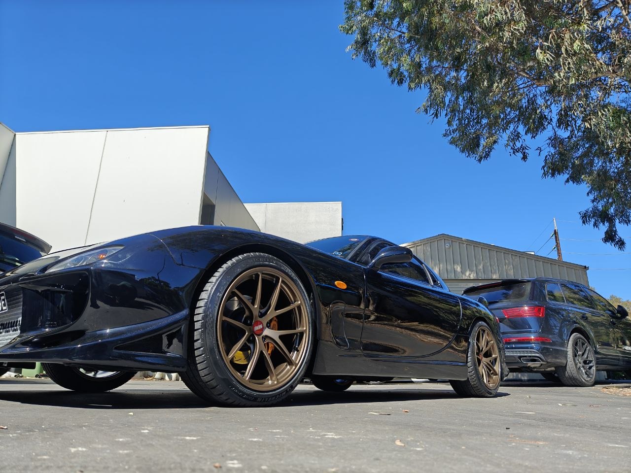 265/35R18 Tyres for Mazda RX-7 FD with BBS RIA Adelaide
