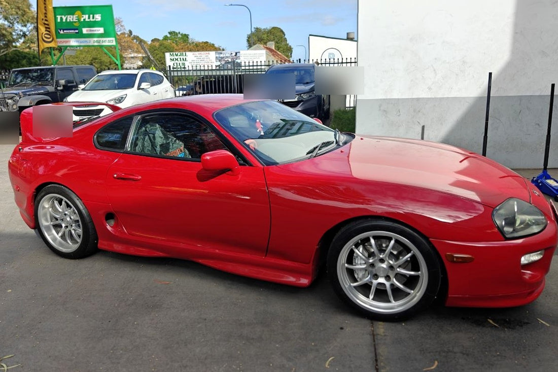 Toyota A80 Supra Nankang CR-S Tyre Upgrade Adelaide