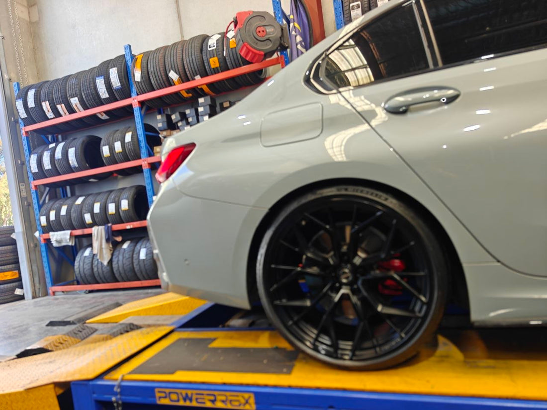 BMW G20 Front Toe Alignment with 235/35R20 Michelin PS4S