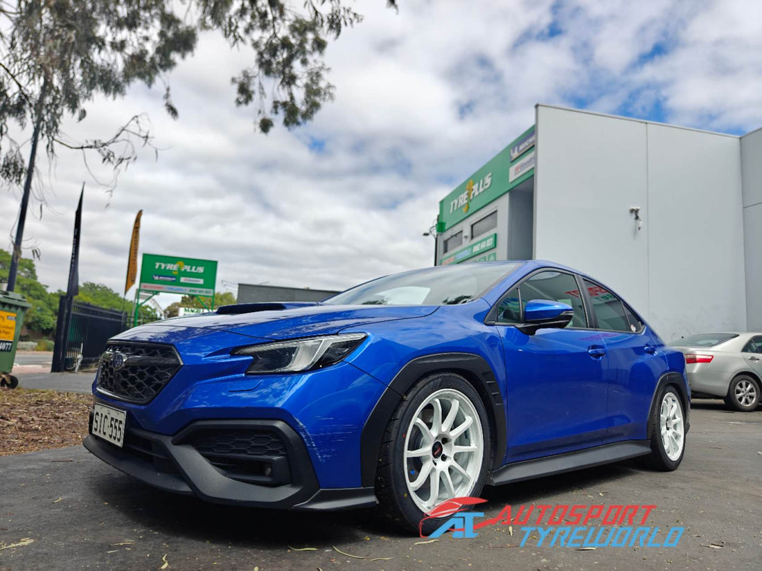 Subaru WRX Upgraded with Rays Gram Lights 57NR & Yokohama AD09 | Autosport Tyreworld