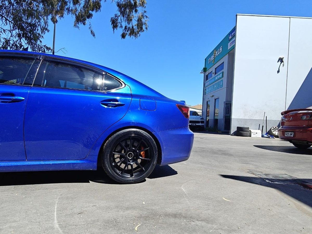 Wheel Alignment After Lexus IS F Wheel and Tyre Upgrades