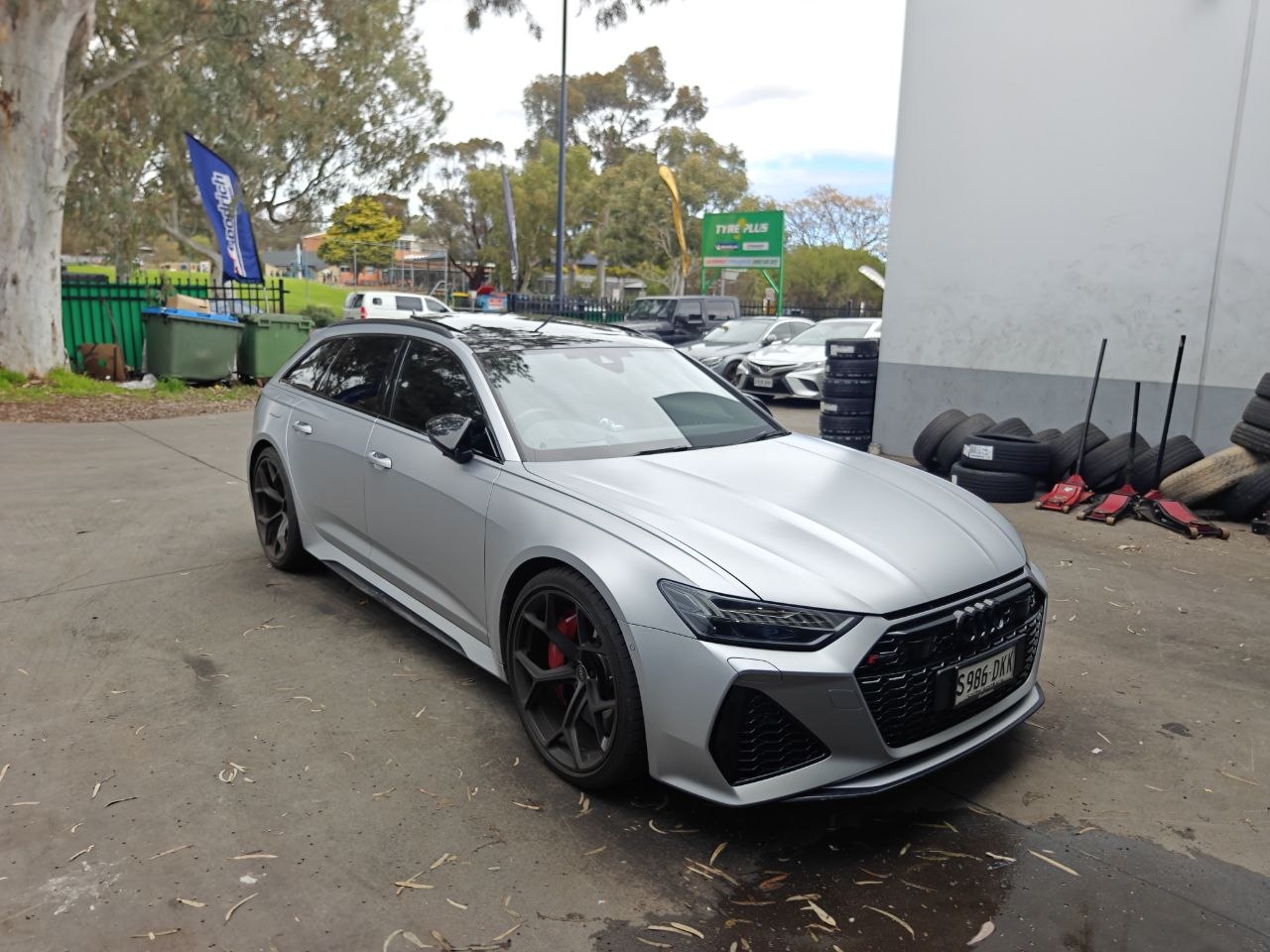 Audi RS6 Continental SC7 285/30R22 Tyre Fitment in Magill