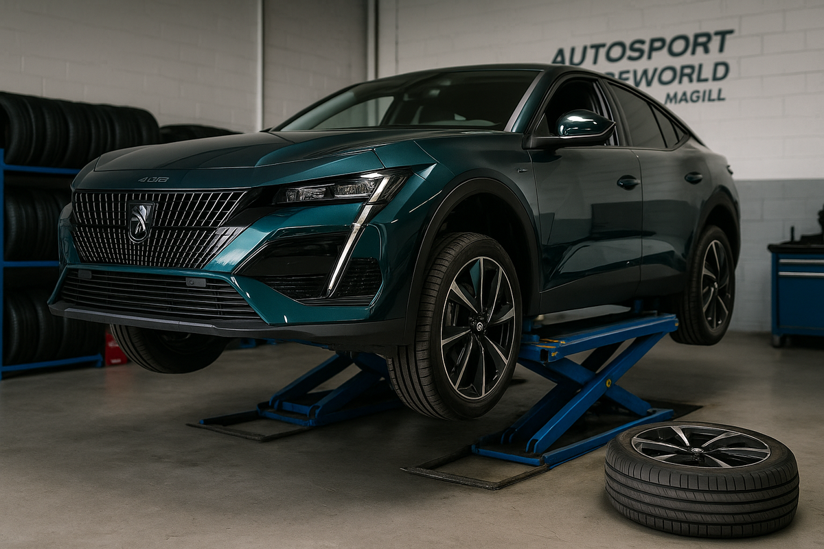Peugeot 408 2023-2026 Tyre Size Guide for Adelaide Drivers