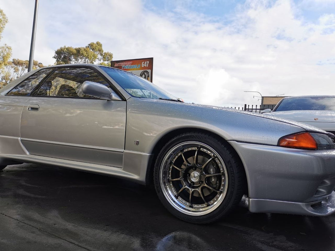 Nissan Skyline GT-R R32 SSR HP5 and Michelin PS5 Fitment Adelaide