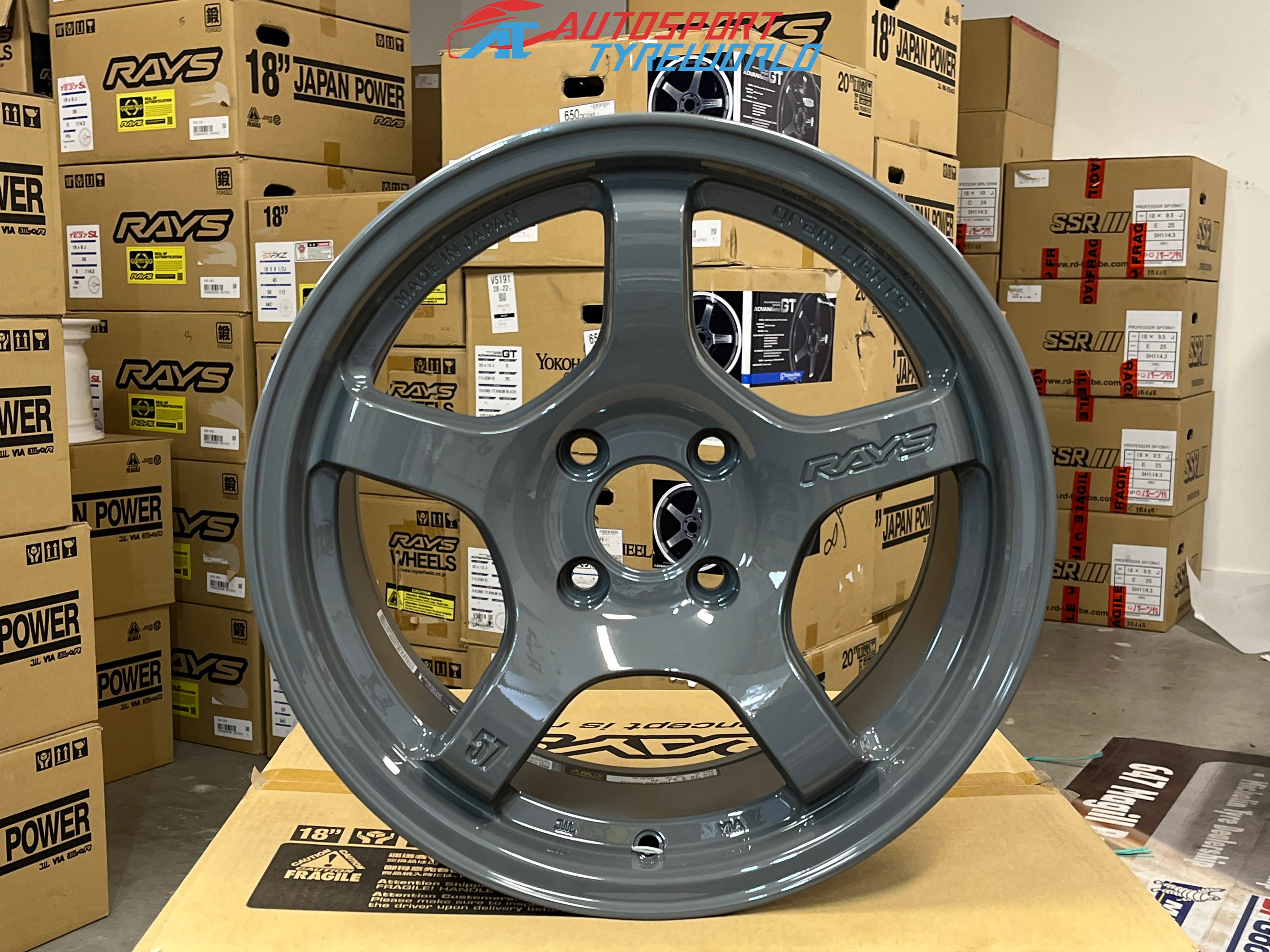 Rays Gram Light 57CR 15 inch - Army Grey in Adelaide, Product SEO Fitment and Wheel Guide