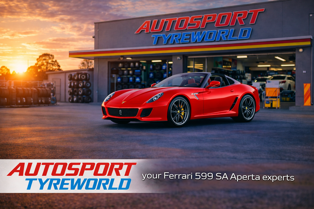Ferrari 599 SA Aperta Tyre Size, Wheel Specs, PCD, Centre Bore & Torque Guide | Adelaide