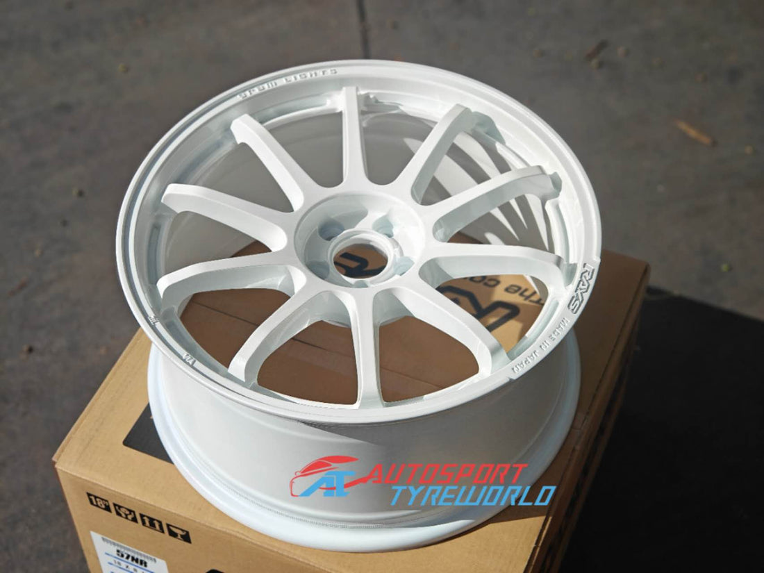 Rays Gram Light 57NR - Pearl White (9NJ) 18 inch in Adelaide, Product SEO Fitment and Wheel Guide