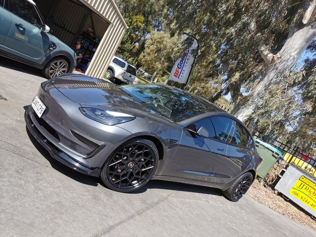 Inforged Wheels for Tesla Model 3 with 245/35R20 Triangle Tyres