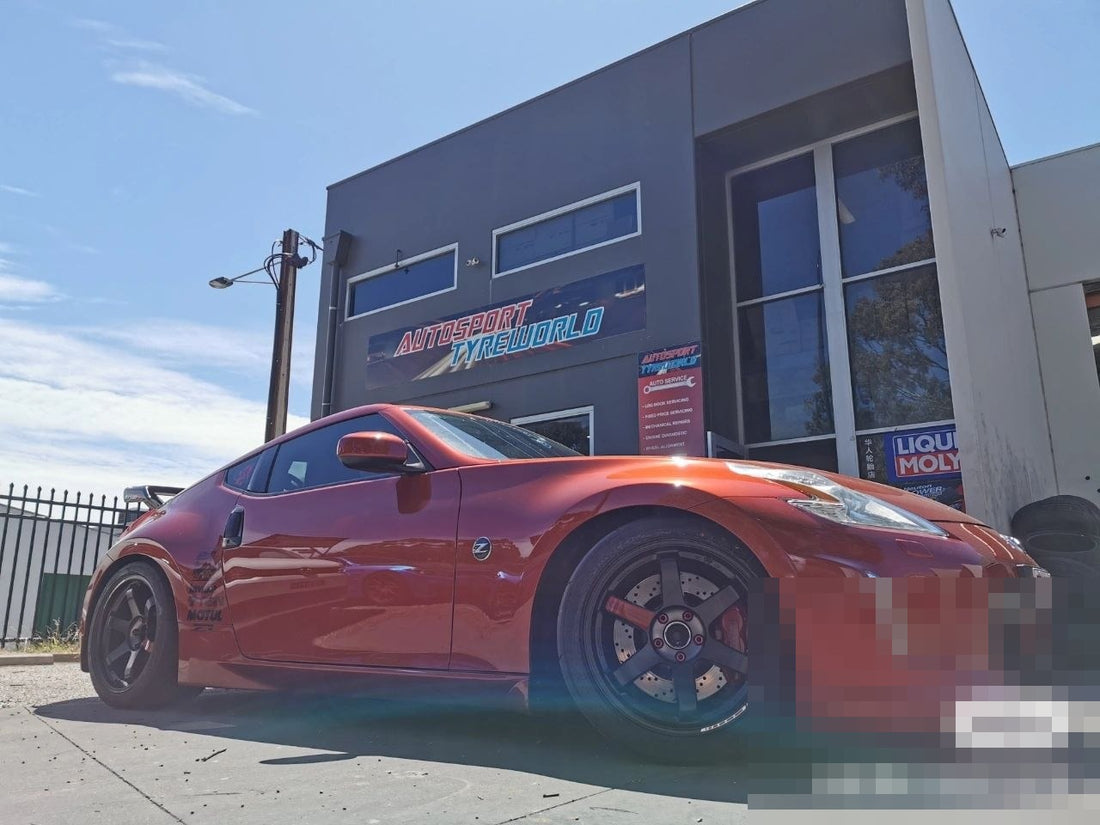RAYS TE37SL Black Edition III Wheels for Nissan 370Z Adelaide