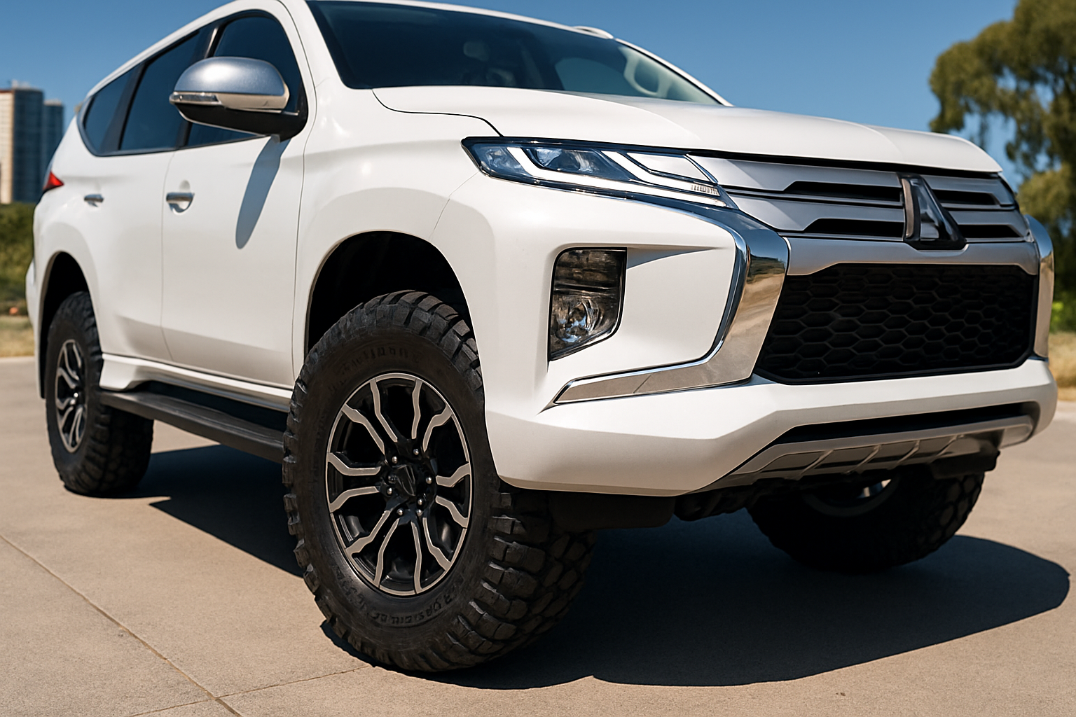 Mitsubishi Pajero Sport 2020-2027 Tyre Size Guide for Adelaide Drivers