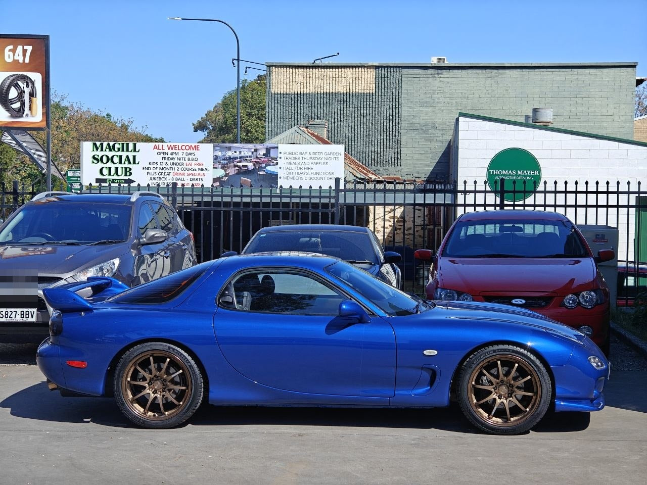 RX-7 FD Fitment Guide: RAYS CE28SL Bronze and Michelin PS5 Adelaide