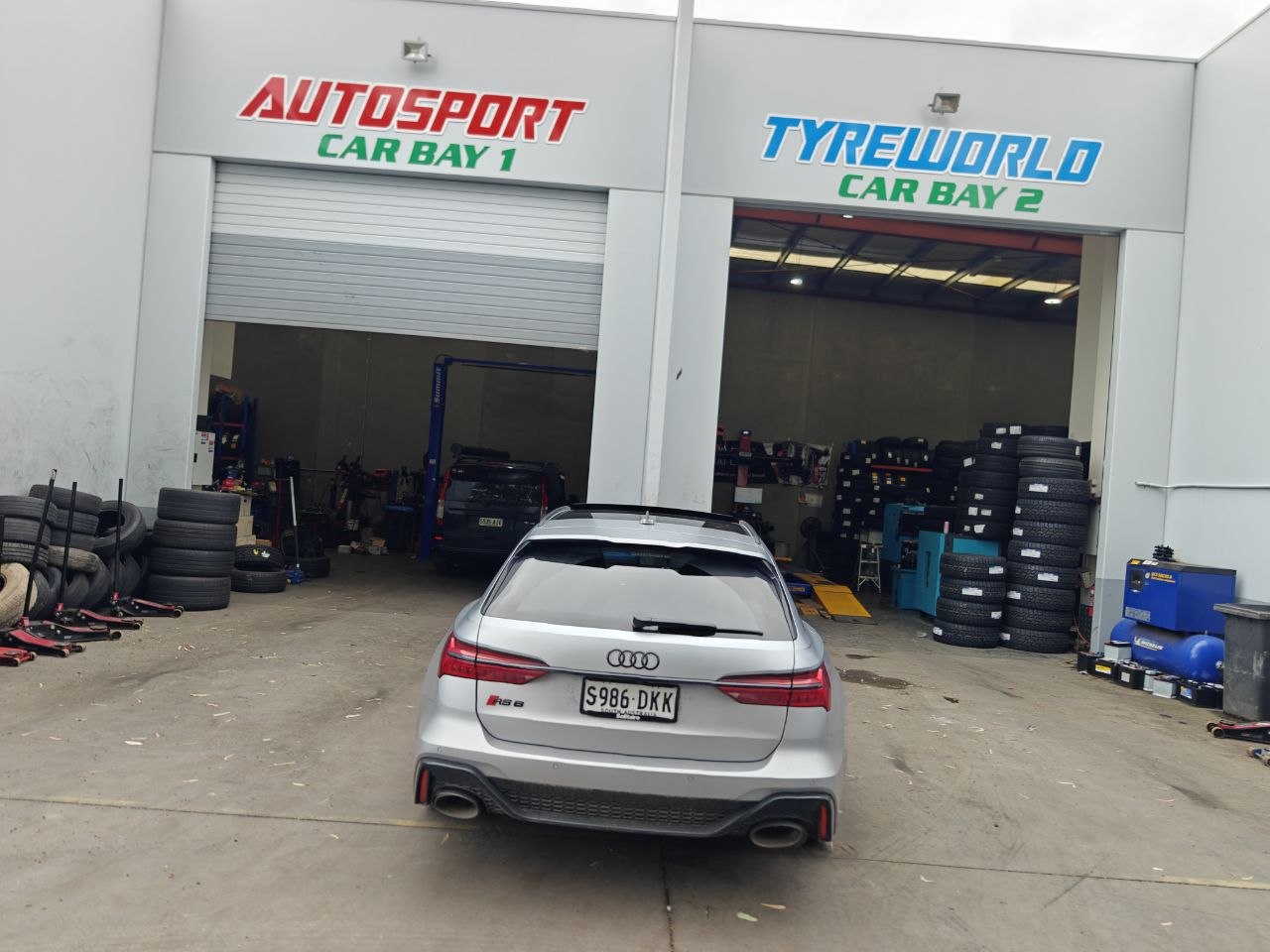 Adelaide Audi RS6 Tyre Shop 285/30R22 SC7 Alignment Guide