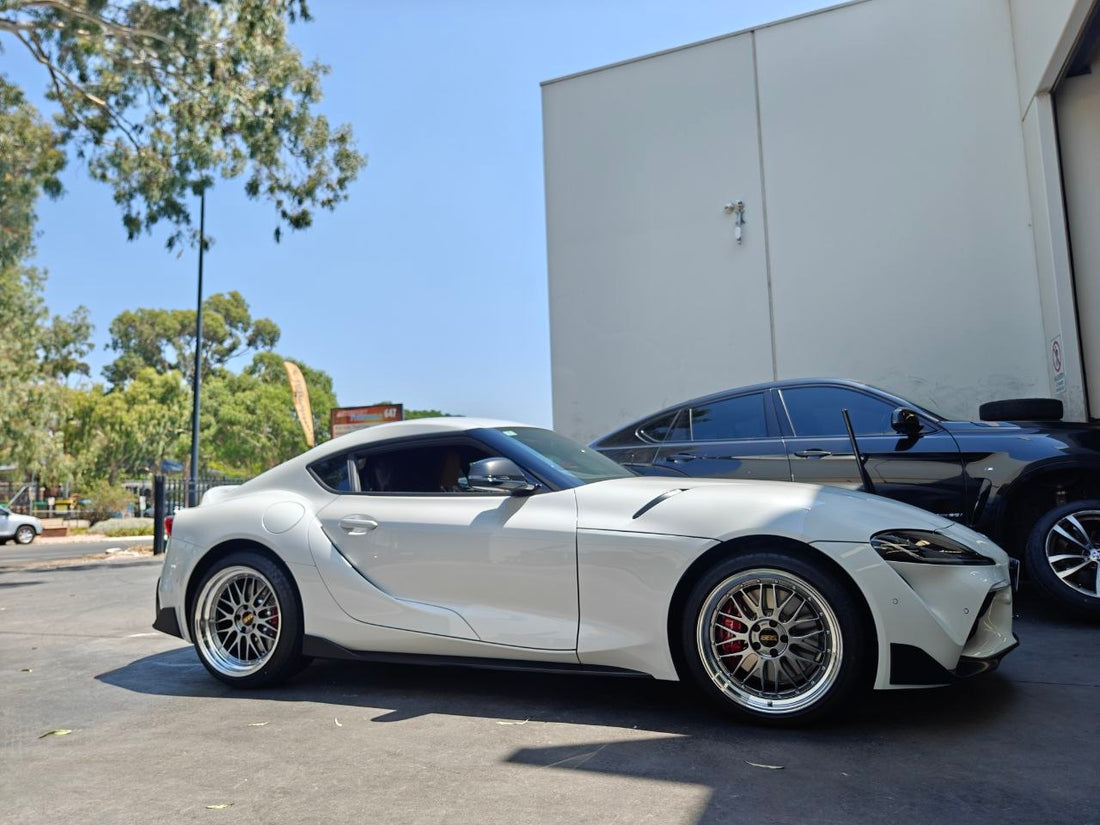 Toyota A90 Supra BBS LM and Michelin PS4S Adelaide Case Study