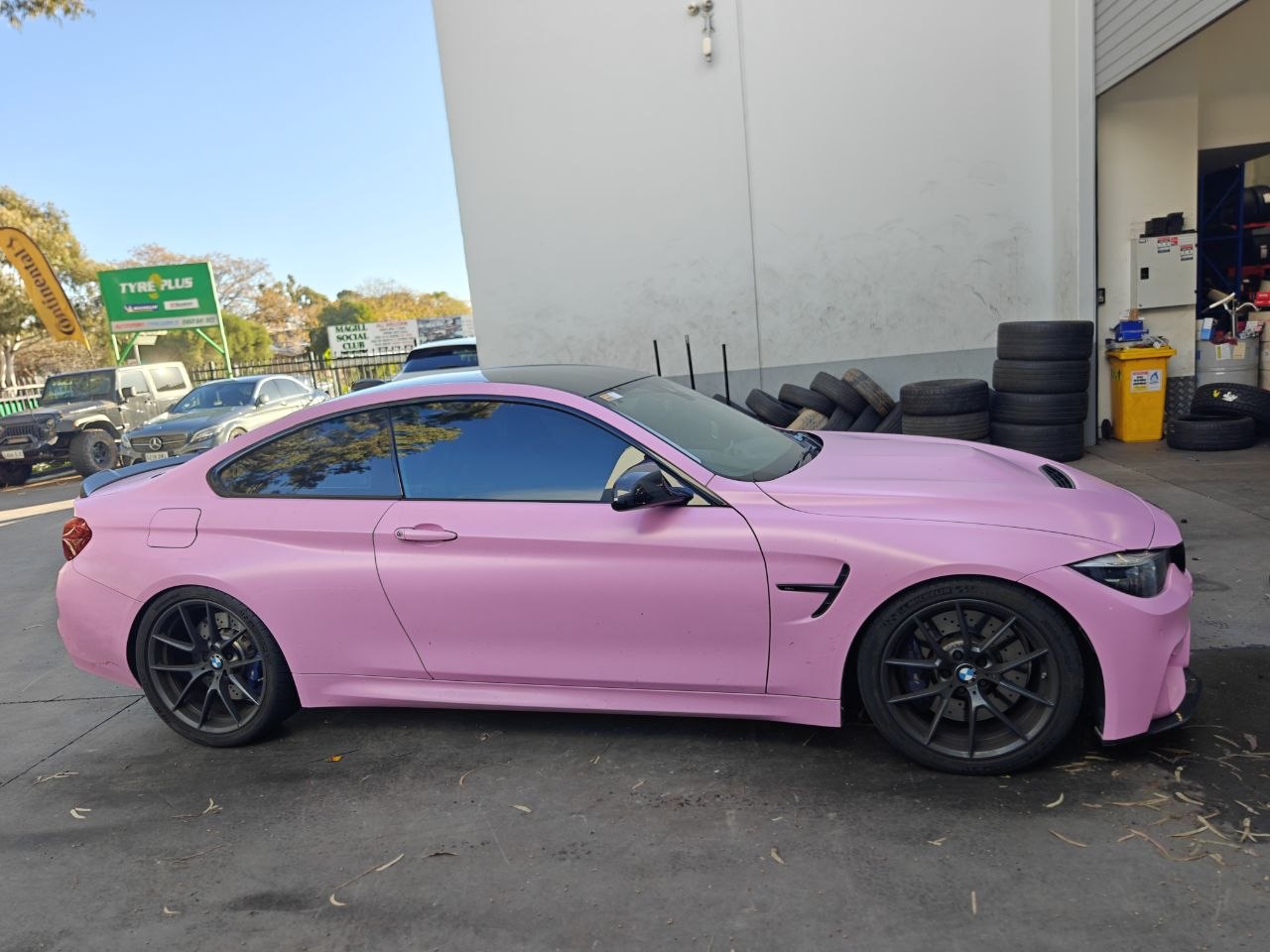 BMW M4 Michelin Pilot Sport Cup 2 Tyres and Wheel Alignment in Adelaide