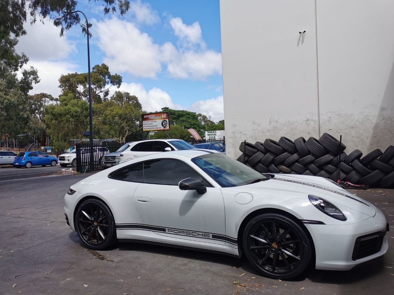 Porsche 911 Coupe 992 Michelin PS4S N1 Alignment Adelaide