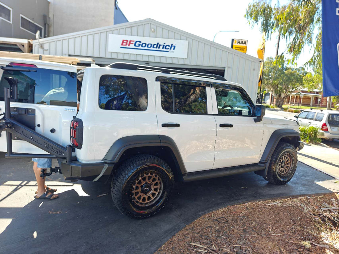 Tank 300 Upgraded with ROH Assault & Falken AT3W at Autosport Tyreworld