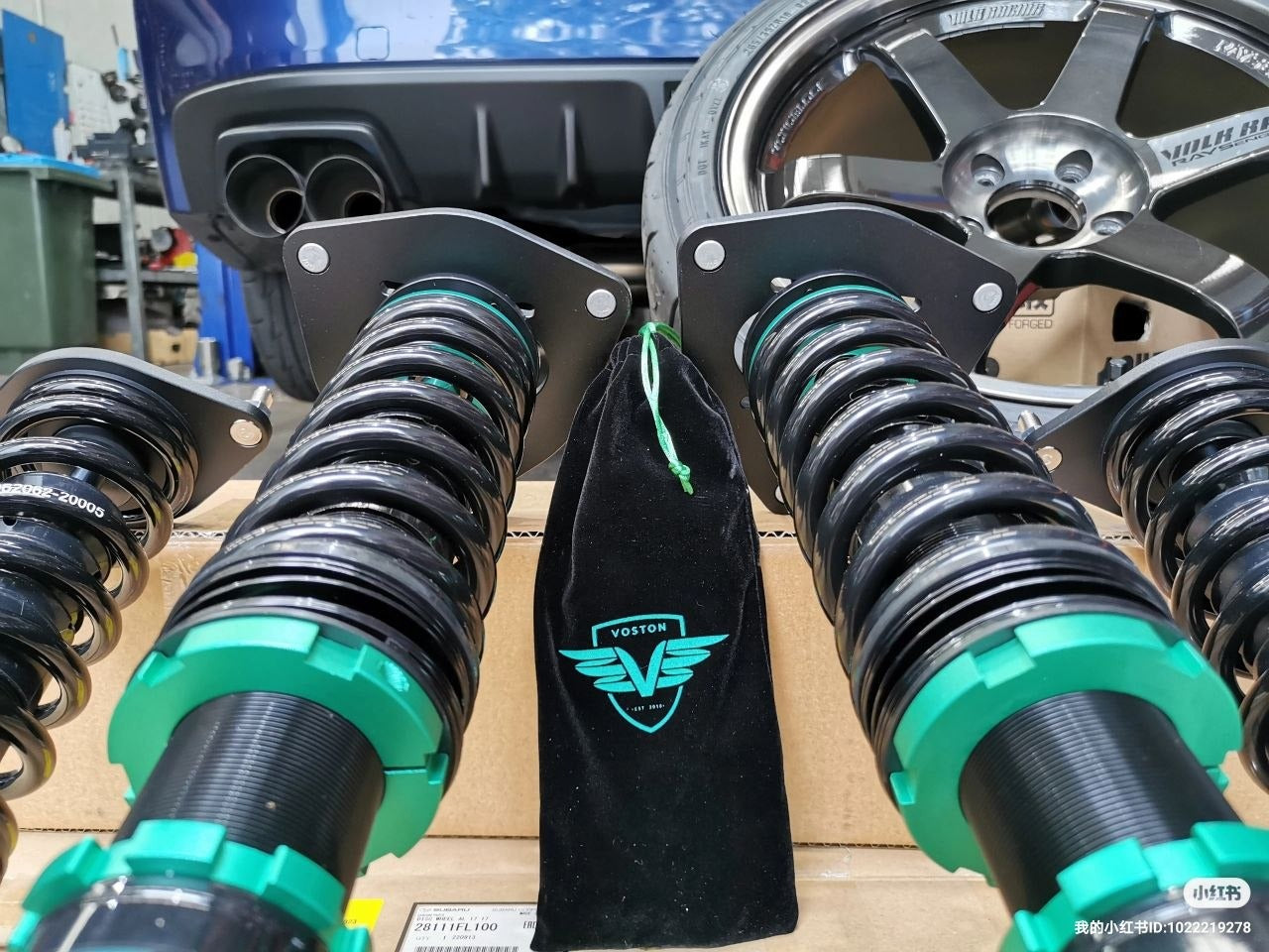 MCA Voston Coilovers for Subaru WRX STI VA Adelaide