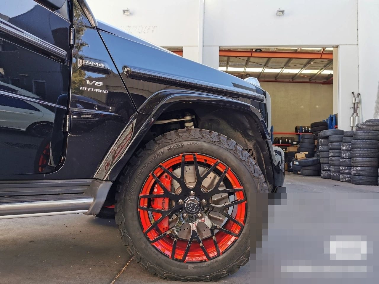 Mercedes-AMG G63 Four-Wheel Alignment After KO2 Tyres Adelaide