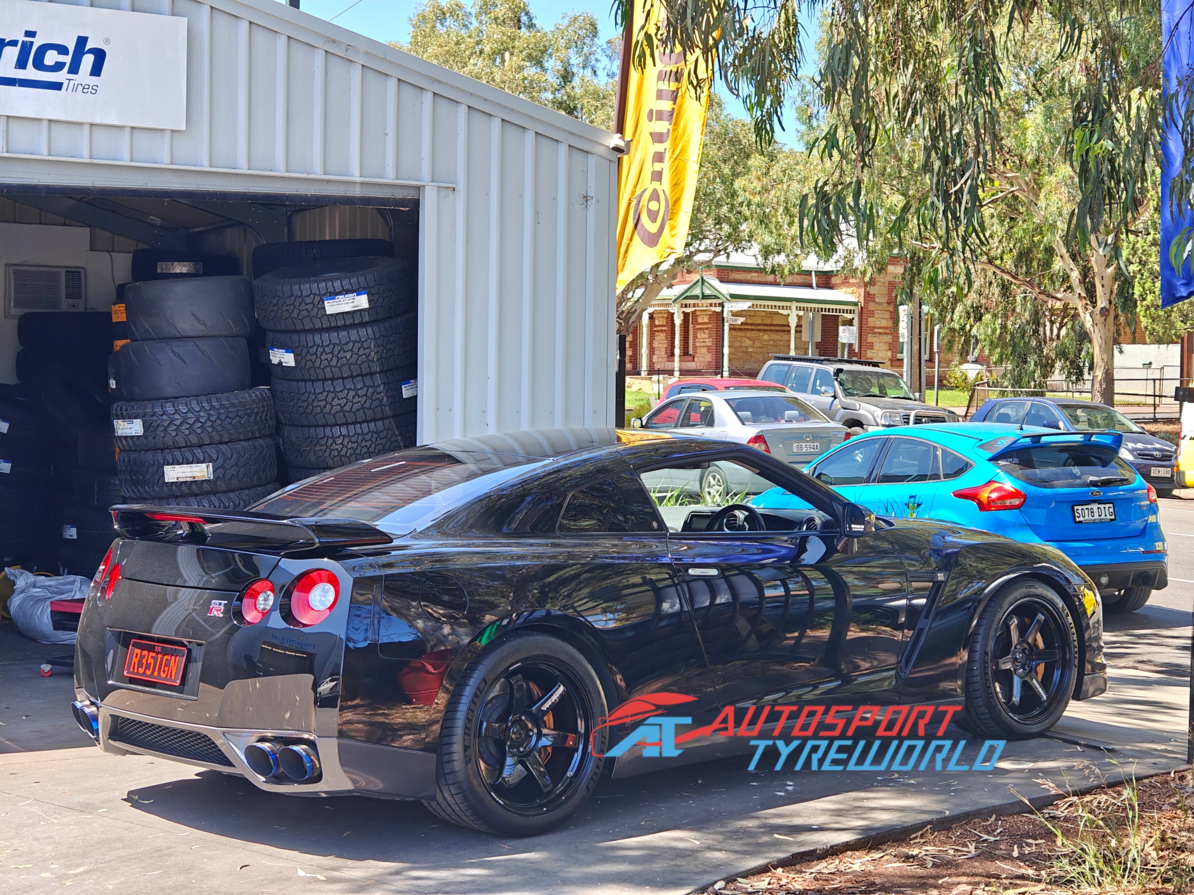 Nissan GT-R R35 Rays TE37 Ultra & Michelin PS4S | Autosport Tyreworld