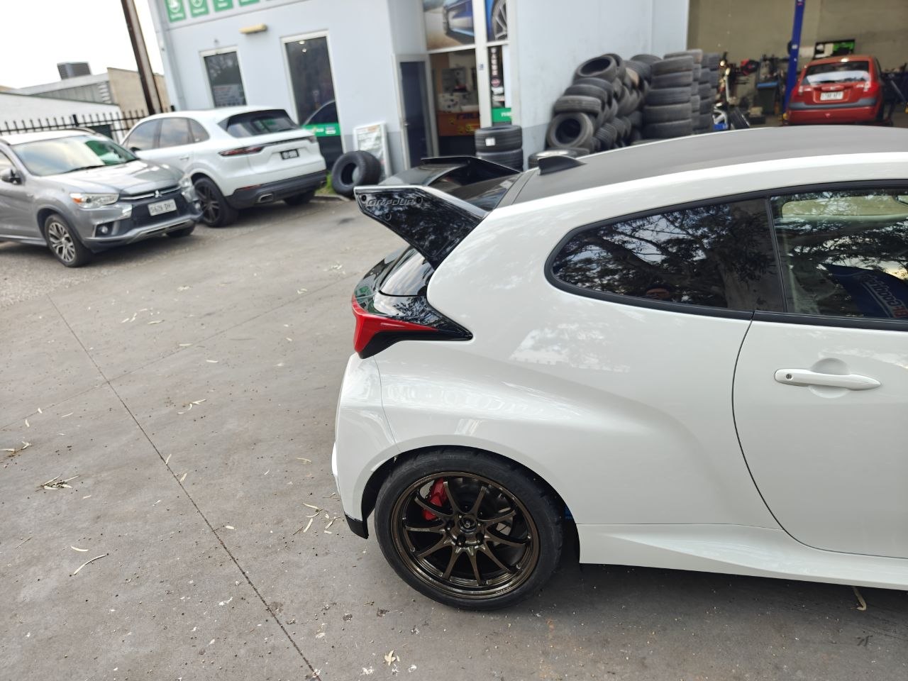 Rays CE28N+ Shining Bronze Wheels for Toyota GR Yaris Adelaide