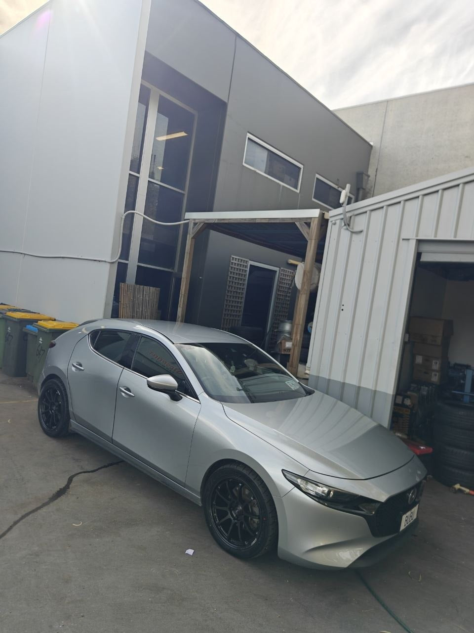 Mazda 3 BP 18x8.5 +38 5x114.3 Wheel Fitment Adelaide
