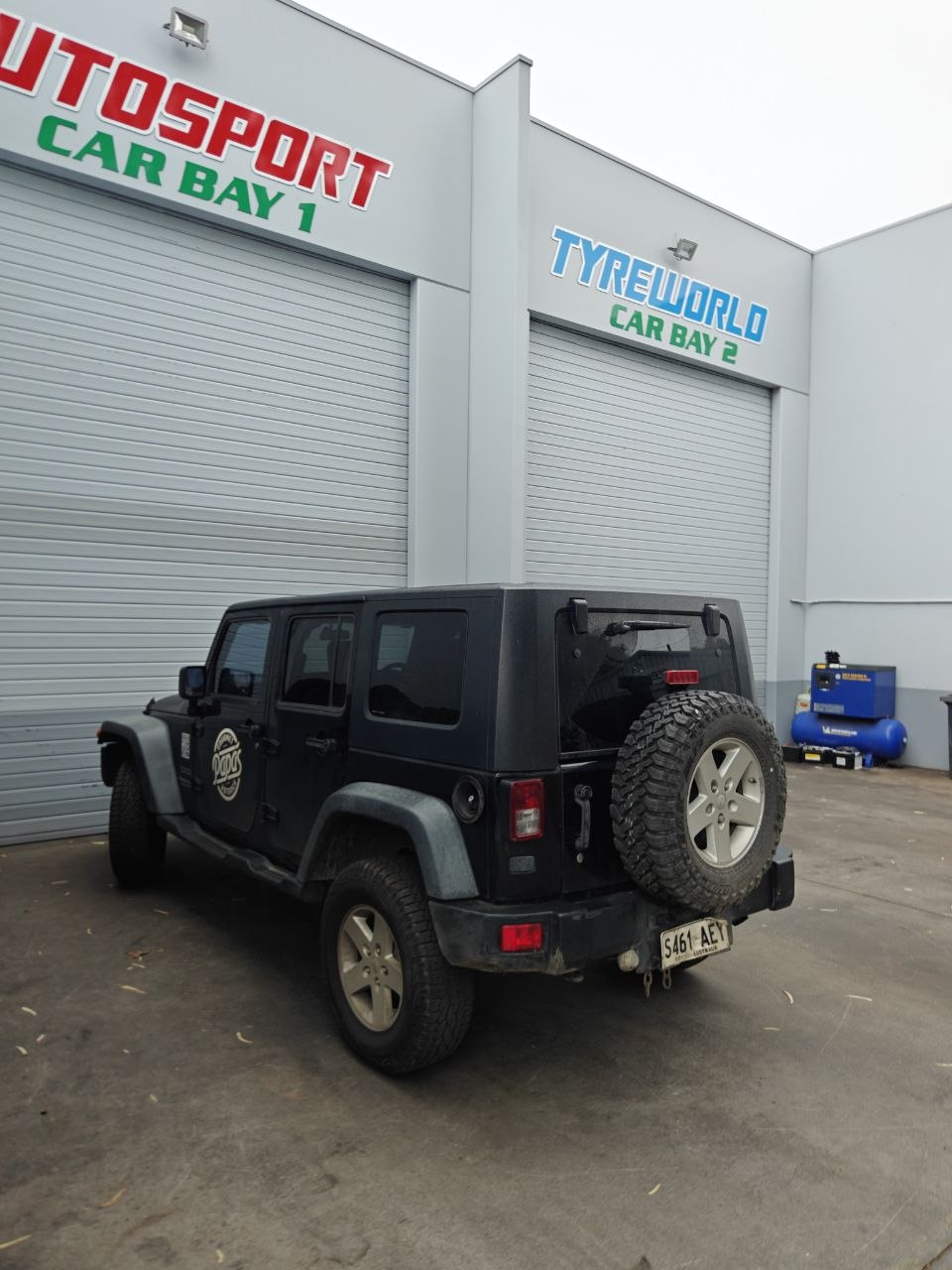 Jeep Wrangler Uneven Tyre Wear and Alignment Checks in Adelaide