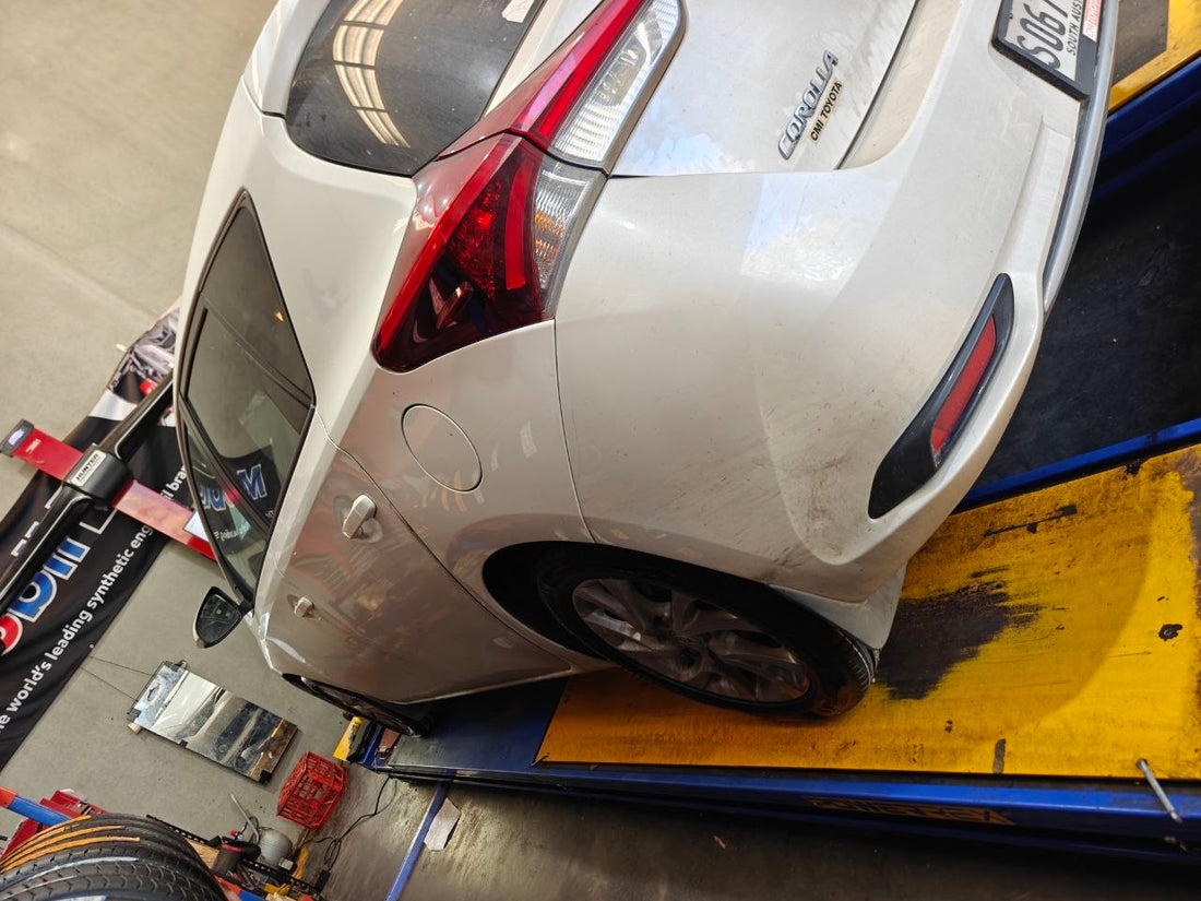 Toyota Corolla Tyre Fitting and Alignment With Continental UC7 in Adelaide