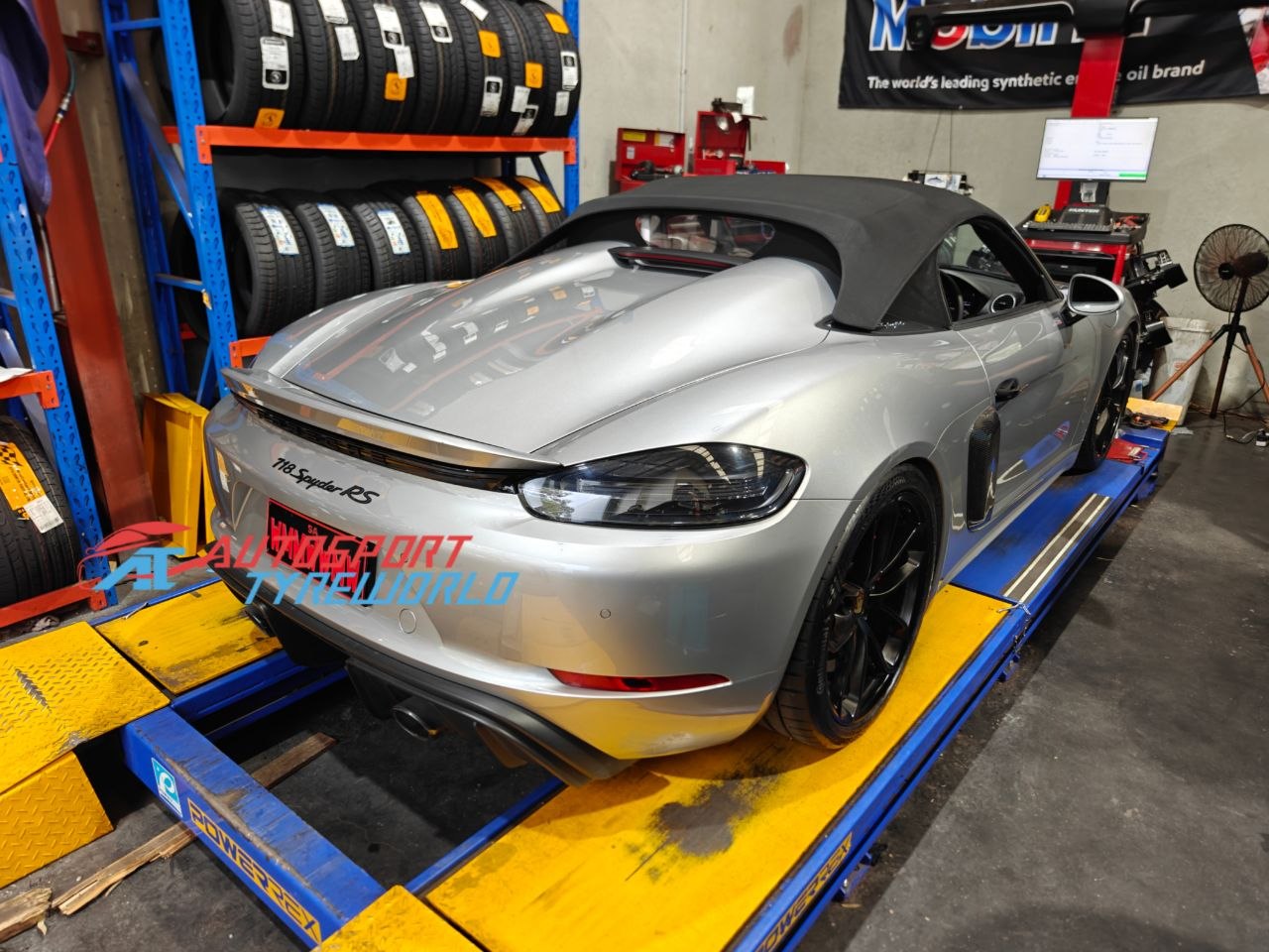 Continental SC7 for Porsche 718 Spyder RS: Workshop Fitment Notes