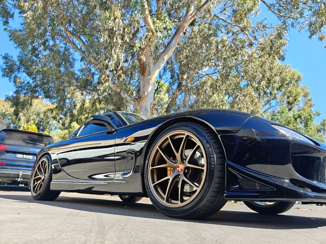 BBS Wheels and Michelin PS5 for Mazda RX-7 Adelaide Performance Setup